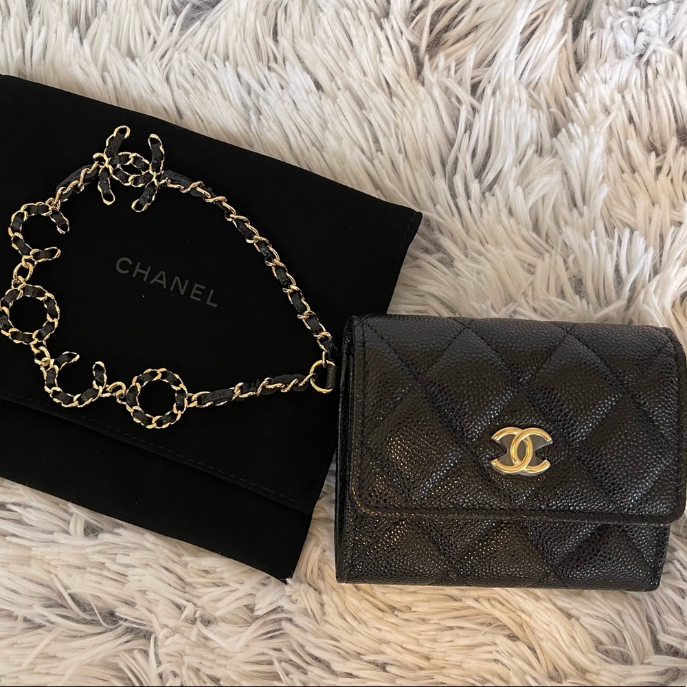 Chanel Wrislet O Coin Purse
